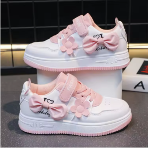 Premium Quality Sneaker - White Pink